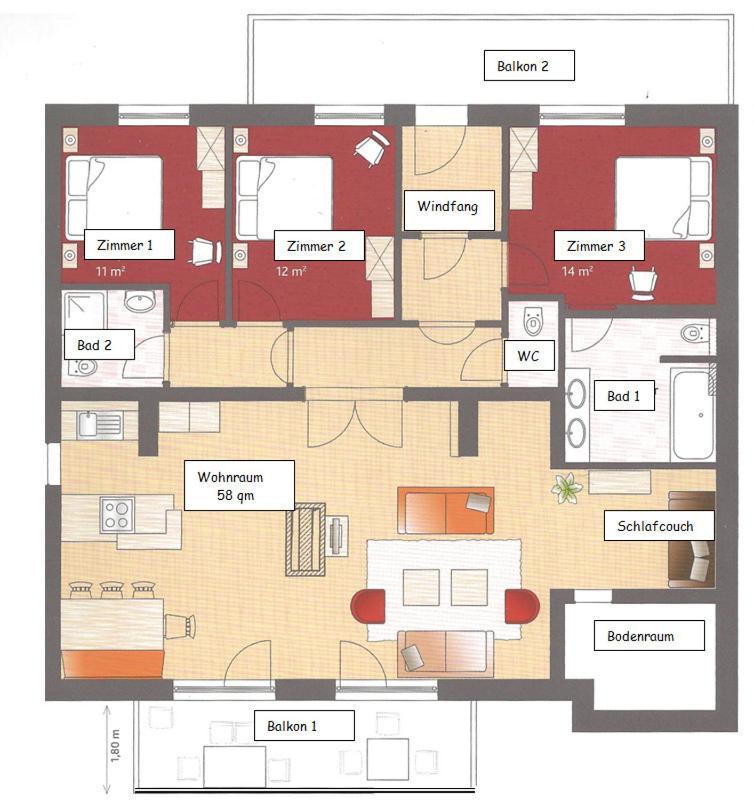 All Seasons Lodge By All In One Apartments 卡普伦 外观 照片